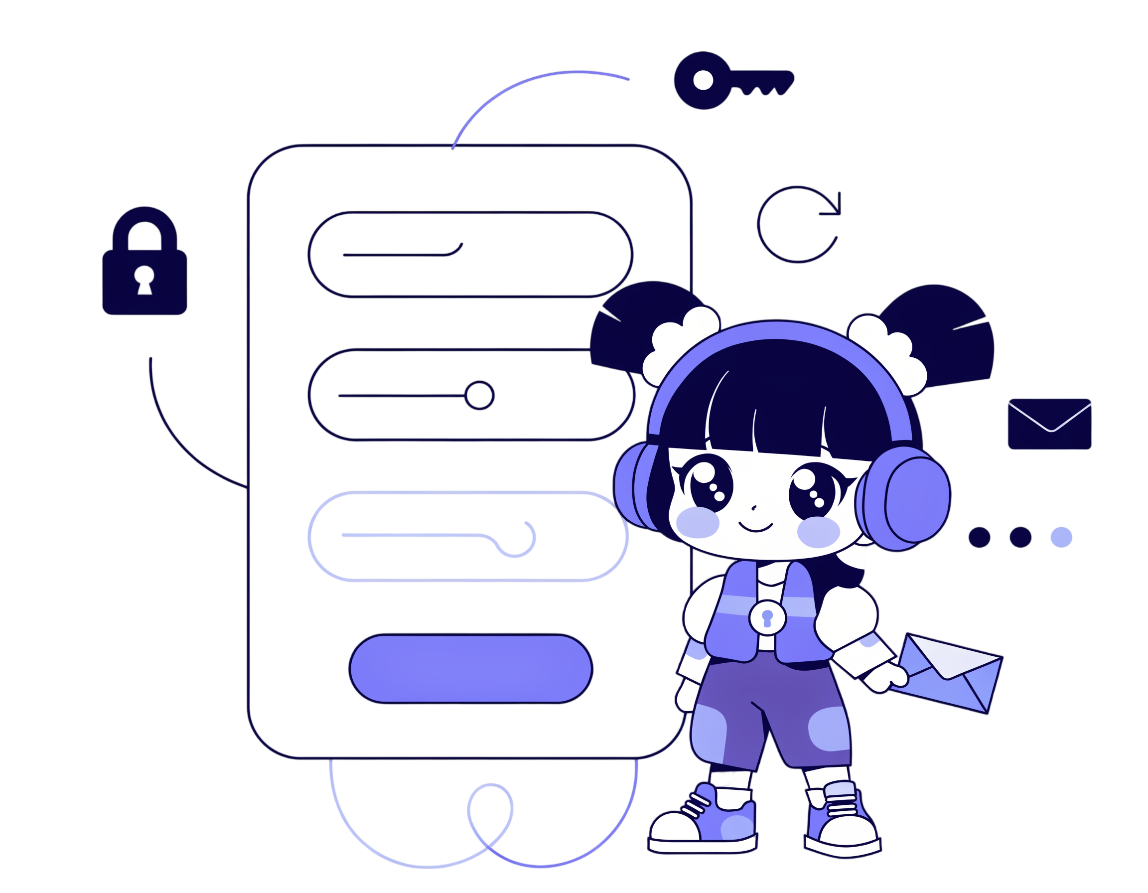 Forgot Password Illustration