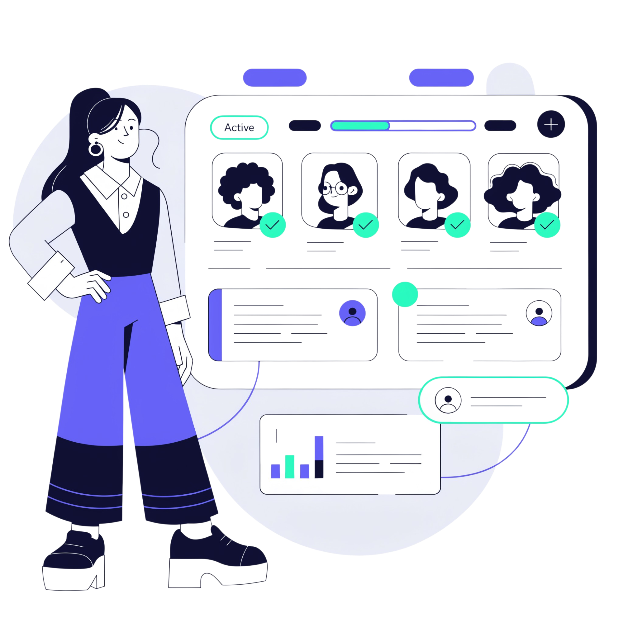 Sign Up Illustration